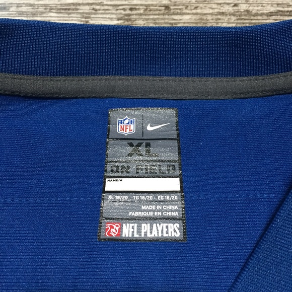 Nike On Field Indianapolis Colts Andrew Luck Football Jersey Youth XL Blue - Picture 6 of 7